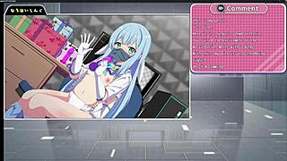 Magical girl gets bound and played with toys