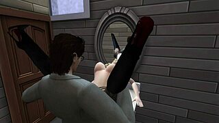 Guy Fucks Friend Hard In Bathroom After Coffee