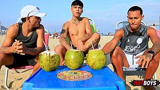 Ever tried banging our buddy with us?