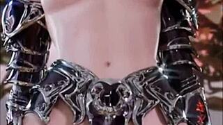 cartoon girls rip clothes and dance striptease 😏