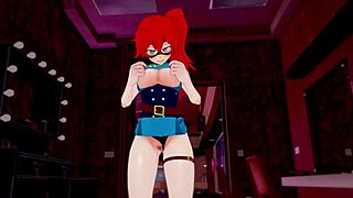 Itsuka Kendo's squirting masturbation in wild 3D hentai! 🔥