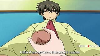 career counselling turns wild in this hentai tale