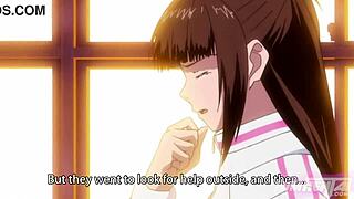 Sensei, your big cock doesn't fit in my tight pussy - hentai uncensored