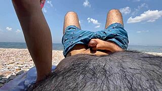 Did I find a random guy at the beach to fuck me in hentai style?