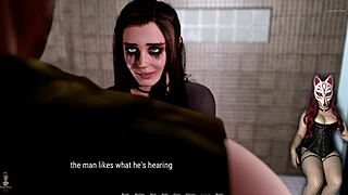 Rough blowjob in public toilet, straight outta Deep Eve 1!