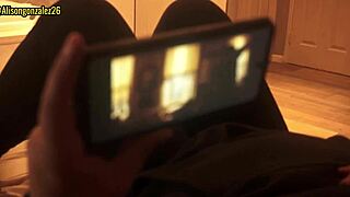 Watching Netflix With My Stepsister, But I Couldn't Resist Fucking Her Mouth, Almost Got Caught