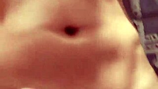 Young gay guy gives intense handjob to huge cock cumming massively