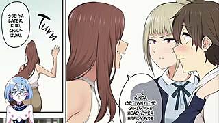 imaizumi's house becomes a gathering spot for gals in this anime game