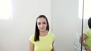 lily jordan blows huge cock pov, swallows cum wow