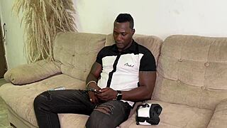 can a black guy in vr bang two hot colombian chicks?