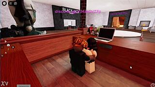 Cheating Roblox Girl Takes BBC!