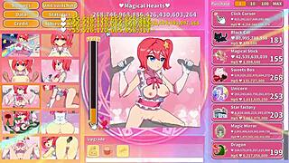 Magical Girl Clicker Gameplay Gallery