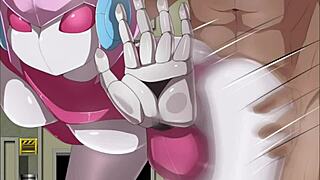 hero feels dominated as girls tease his monster cock