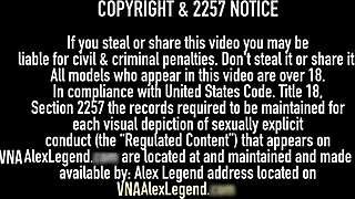 Pale Hottie Alex Fucks Jackie Hoff