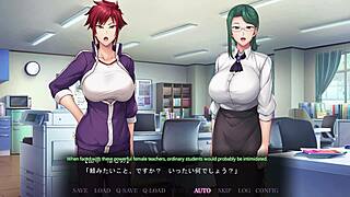 saimin seishidou secret lesson with oribe mafuyu and mikage yuuki threesome!