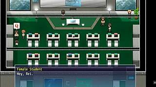 Holy Hell! Hentai Student Loses Virginity in Closet!