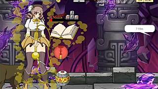 Witch Girl Corruption Mod in Anime Game