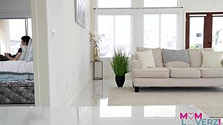 Stepmom Cheats for Big Young Cock Deepthroat Creampie