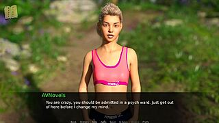 I nursed back to pleasure in this anime game episode 189.