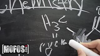 Mofos - Emma Bugg and Victor Ray Bang Hard in Classroom