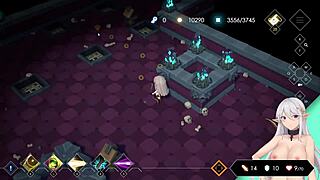 escape dungeon 2-銀月蒼狼 蘇拉爾-4~被迫與巨漢結婚 被大屌破處後射精在子宮裡