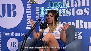 shaira gets surprised by that big black cock on podcast