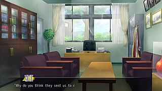 Teaching my wife her first handjob on monster cock