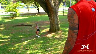 outdoor blowjob with horny latina neighbor danner mendez and naty delgado