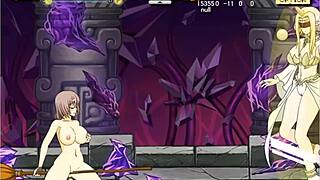 Witch Girl Corruption Mod in Anime Game