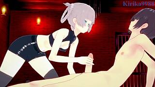 Nazuna Nanakusa gets wild in intense hentai sex. Yofukashi no Uta brings steamy 3D action.