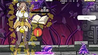 Witch Girl Corruption Mod in Anime Game