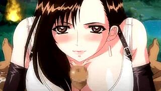 Snickerninja delivers paizuri and fellatio