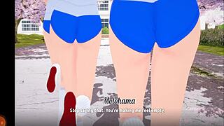 Detailed Blowjob Scenes In HG Devil Academy DXD Anime Porn Parody