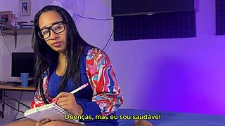 Stepmom with big tits wants to get pregnant and seduces stepson to fill her pussy