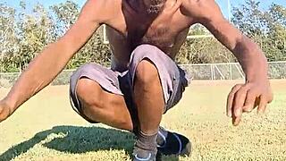 Is this black fitness babe the sexiest workout partner?