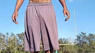 Is this black fitness babe the sexiest workout partner?