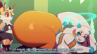 sally and angela ride and milk a devoted client hard