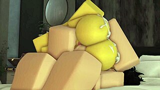 Noob slut in a bikini gets pounded by a femboy in wild action.