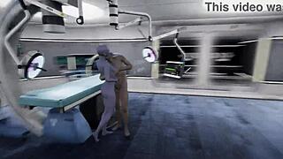 Intense Blowjob With Alien Monster!