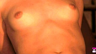 Brunette Stunner Rides Cowgirl Style All Night