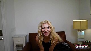 I, Blonde Sophia Sweet, Feel So Good Masturbating With This Dildo.