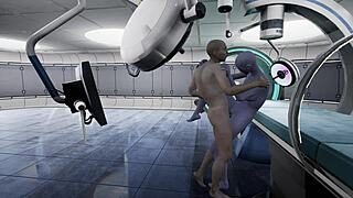 Intense Blowjob With Alien Monster!