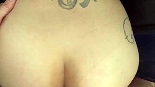 Busty hooker rides reverse cowgirl in car