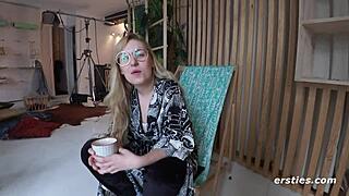 I invited friends over who never tried sex with a woman