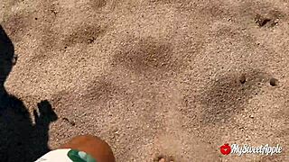 holiday vlog my wife goes topless at the beach