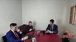 Oh wow, the MILF sucked the whole team!