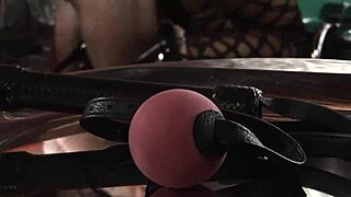 Black Milf Sydnee Capri in Fishnets Fucks Hard?