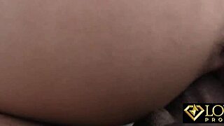 Natural Latina Feels Joy Taking Cum