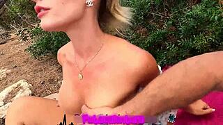 cogida a leidy de león en bosque encantado!