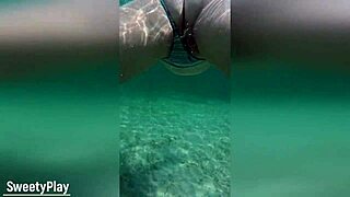 uhh, multiple creampie underwater, cum just keeps comin inside!